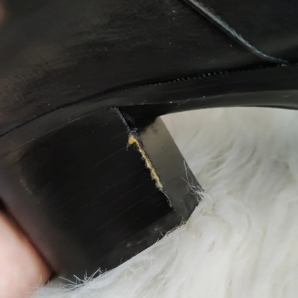 Steve Madden Peele Leather Ankle Booties - Picture 7 of 7